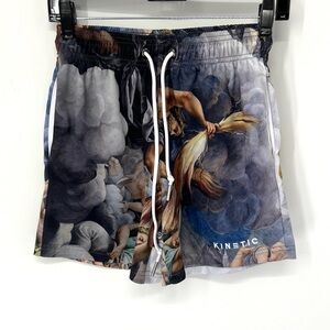 Kinetic Kings Mural Triton Angel men’s XS shorts